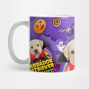 Labrador Retriever Puppy Halloween Costume Mug